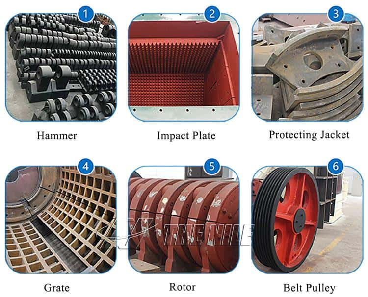 Spare Parts of Hammer Crusher