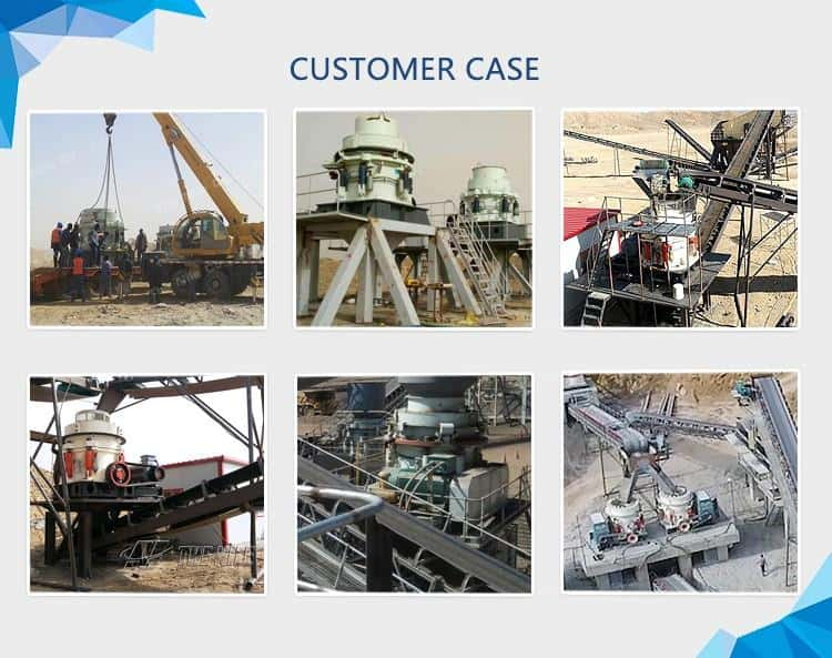 Customer case of cone crusher