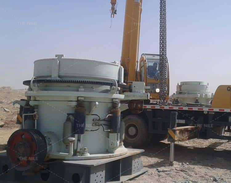 Cone crusher installation