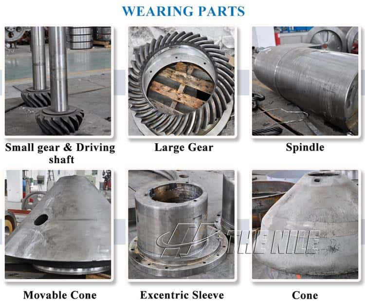 Spare parts of Spring Cone Crusher