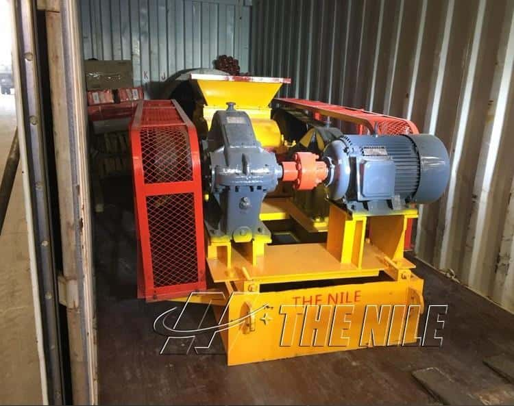 Packing and shipping of 2-Roll Crusher