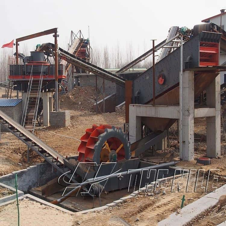 Sand Making Line Working Site