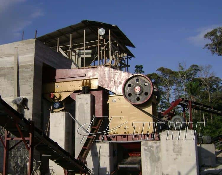 Jaw crusher used for Sand Making Line