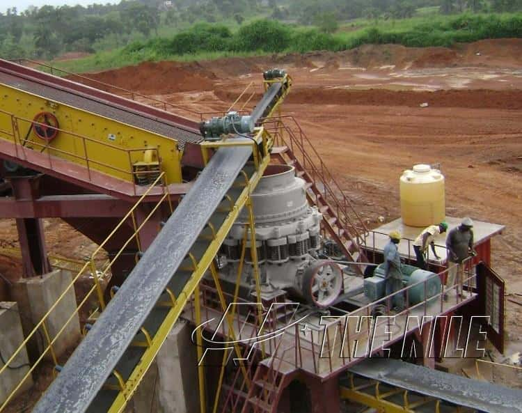 Cone crusher used for Sand Making Line