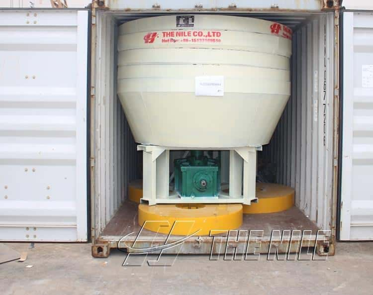 shipping of Wet Pan Mill