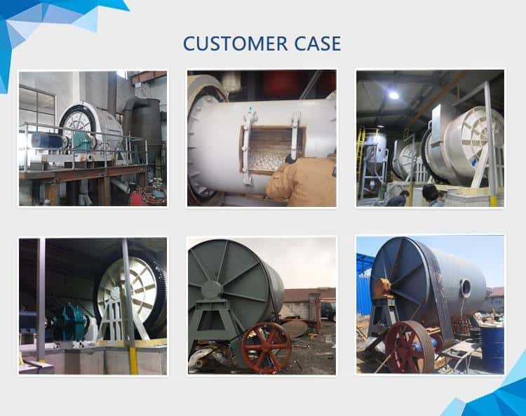 Customer projects about Ceramic Ball Mill