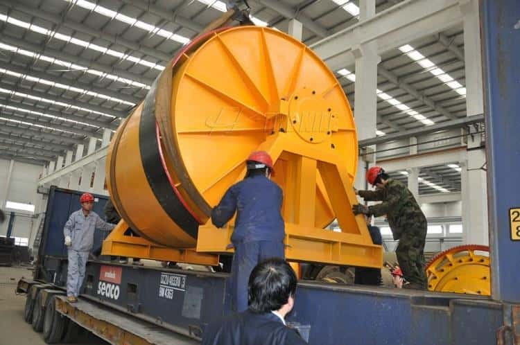 Packing and shipping of Ceramic Ball Mill