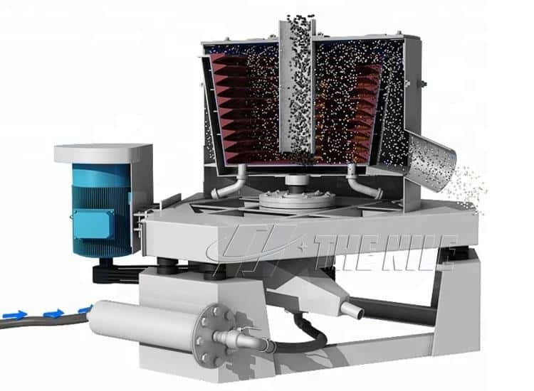 The working principle of Centrifugal Gold Concentrator