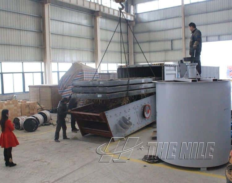 Packing and shipping of 6-S Shaking Table