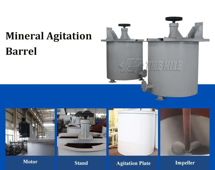 Spare parts of Mine Agitator / Mine Mixing Barrel