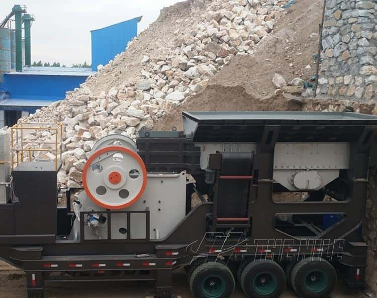 20tph Mobile Jaw Crusher Station