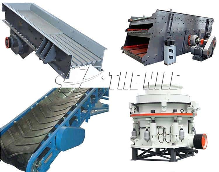 Mobile Cone Crusher Station parts