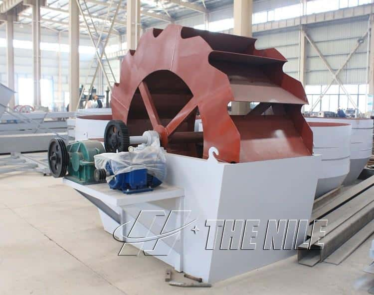 Bucket Wheel Sand Washer In factory