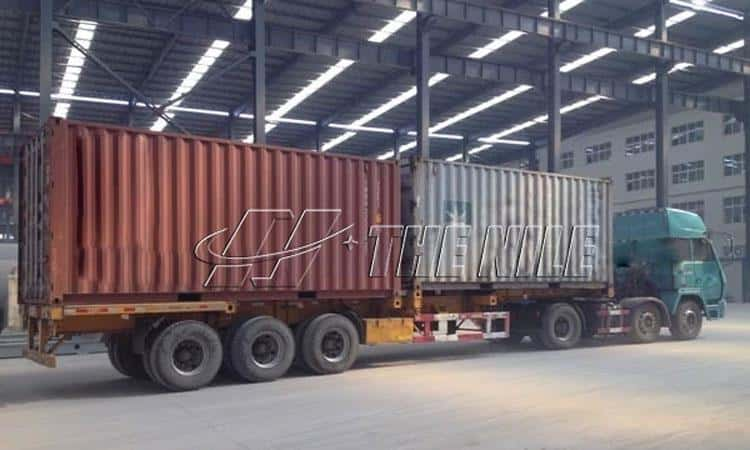 Shipping of Fine Sand Recycling Machine