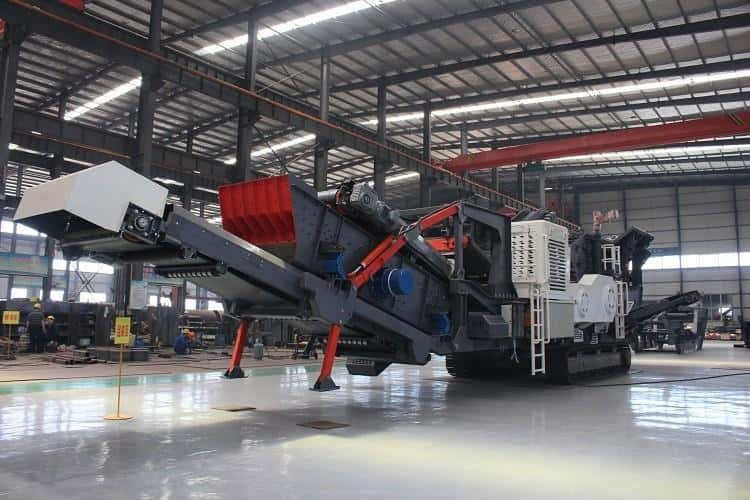 Impact Crawler Mobile Crushing Station Manufacturer