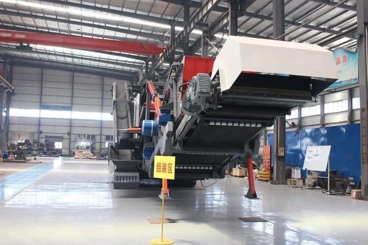 Impact Crawler Mobile Crushing Station Supplier