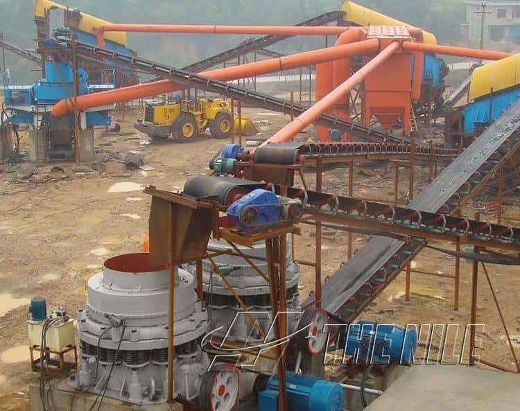 2ft Symons Cone Crusher site