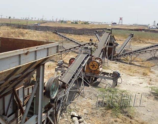 Customers case about jaw crusher mining