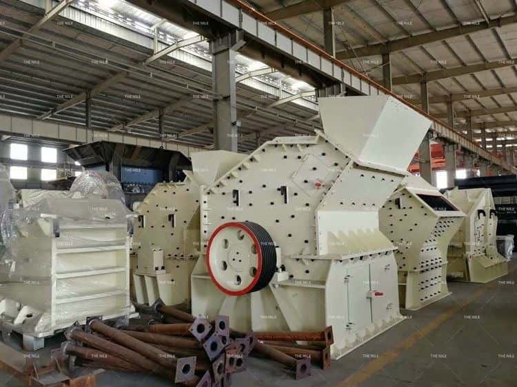 fine impact crusher in factory