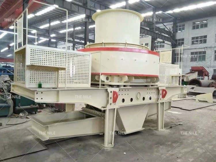 Vertical Shaft Impact Crusher in Factory.