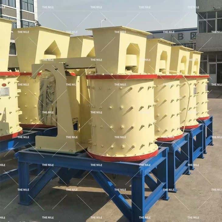 Vertical Compound Crusher in Factory