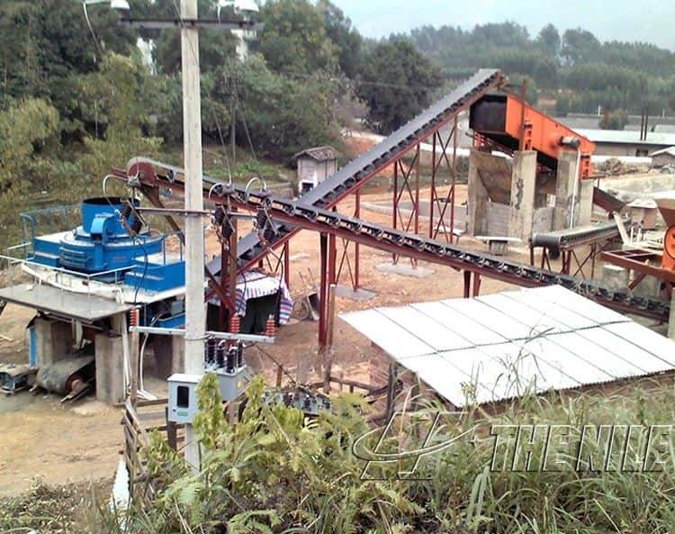 Sand Making Production Line in Africa