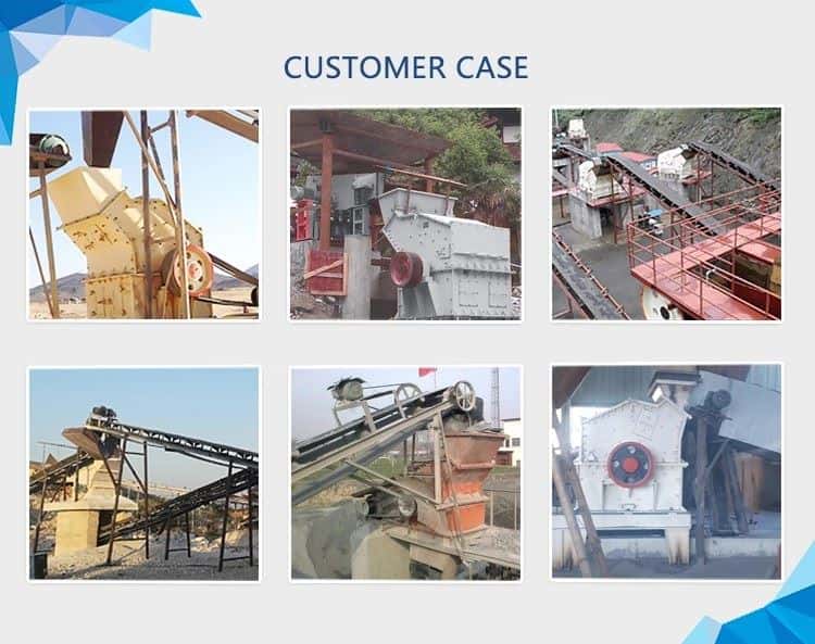 Customner case about coal fine crusher