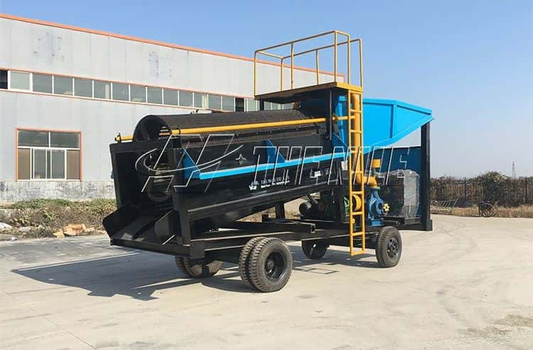 Mobile Gold Washing Plant in Factory