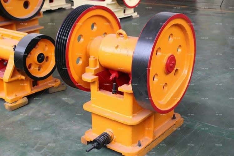 Mini Jaw crusher stock in our factory