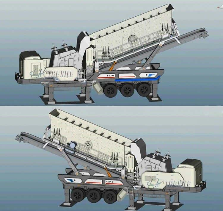 Configuration of Mobile Crushing Equipment