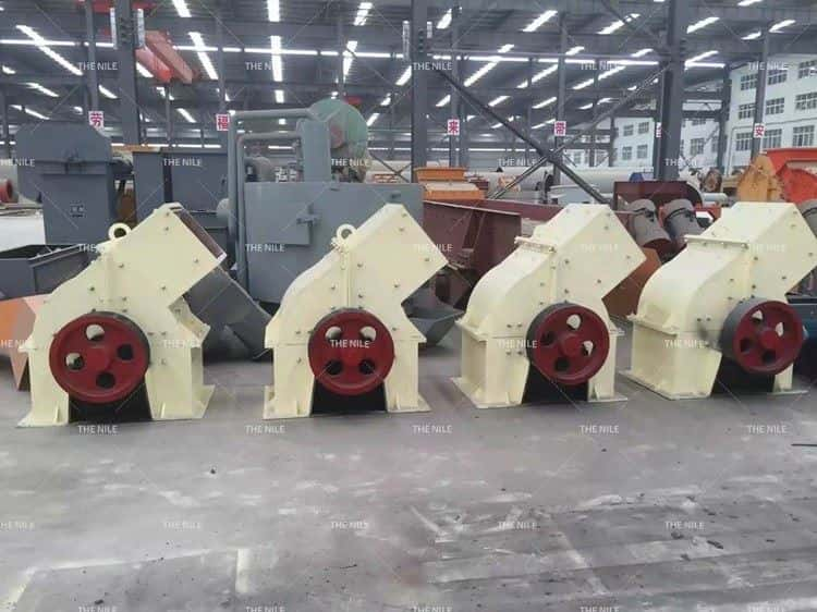 Small Rock Hammer Crusher in Nile Factory