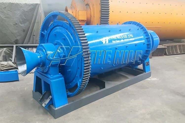 Hard stone ball mill in factory