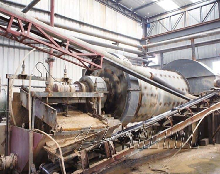 Sand Stone Rod Mill for Mineral processing In site