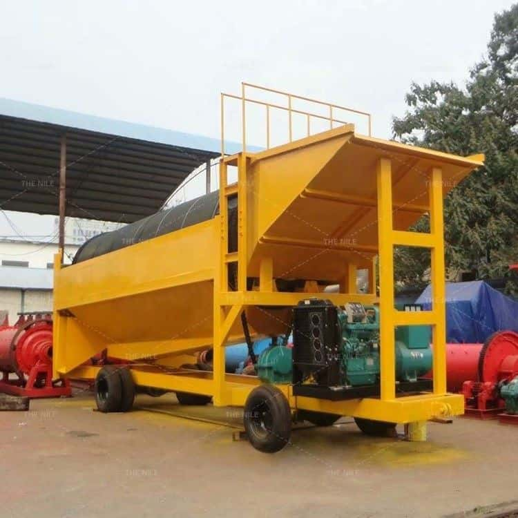 Direct Manufacturer of Mobile Trommel Gold Washing Plant