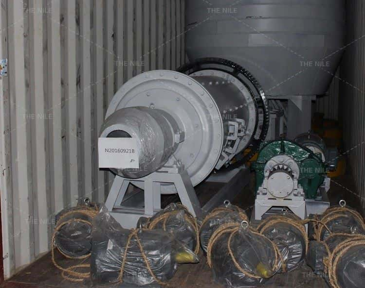 Shipping of Dry Ball Mill