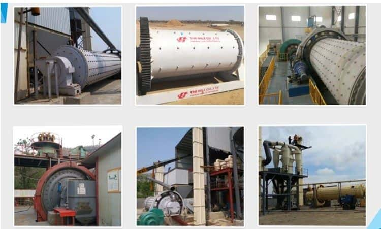 Batch Ball Mill Working in Customers Site