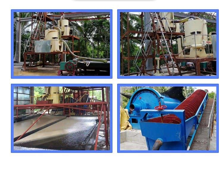 Gravity Separation Equipment for Gold Mining In Customers Site