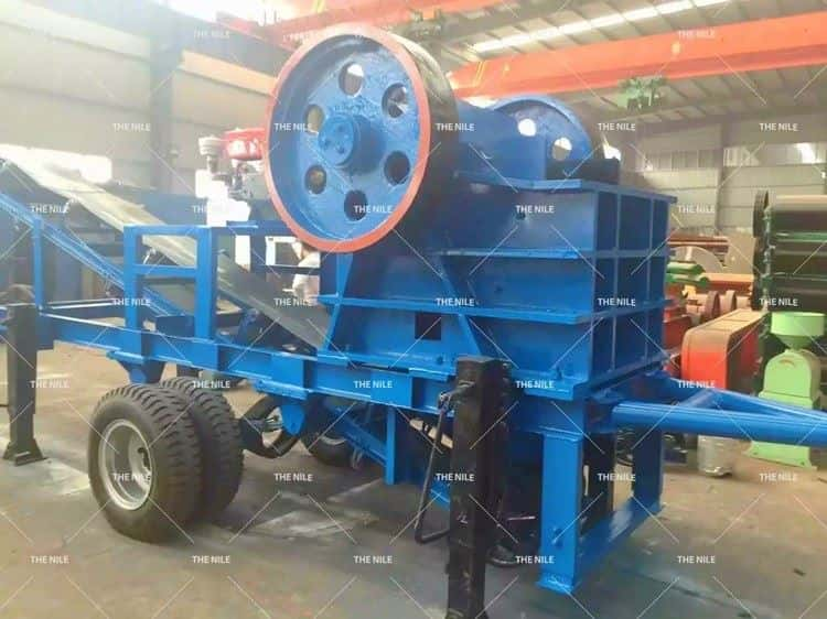 Diesel Engine Drive Jaw Crusher Manufacturer