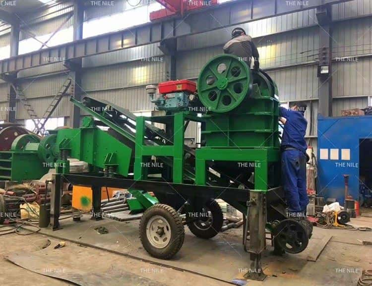 Diesel Engine Jaw Crusher Supplier