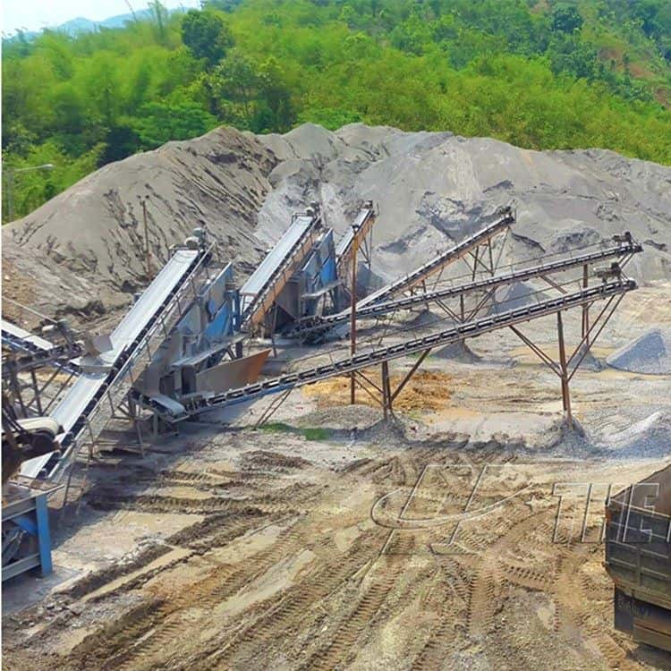 Stone Production Line  for Stone Crushing at Quarry