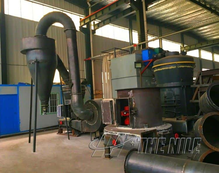 Stone Powder Production Line Running