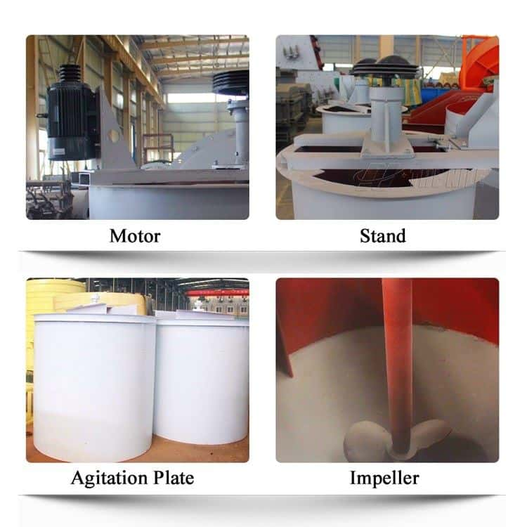 Structure of Agitator for Mineral