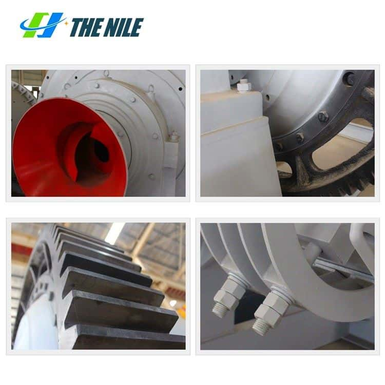 Structure of Overflow Ball Mill