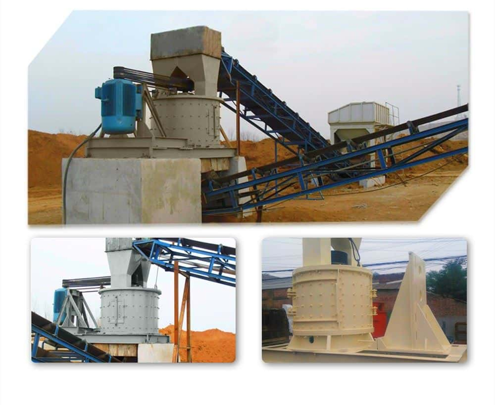 Vertical Composite Crusher Operation