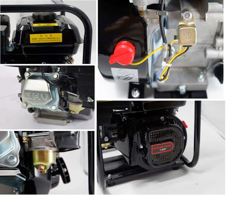 Structure of Water pump