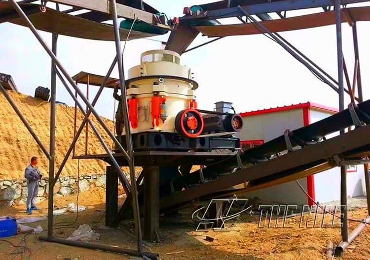 Operation of Cone Rock Crusher