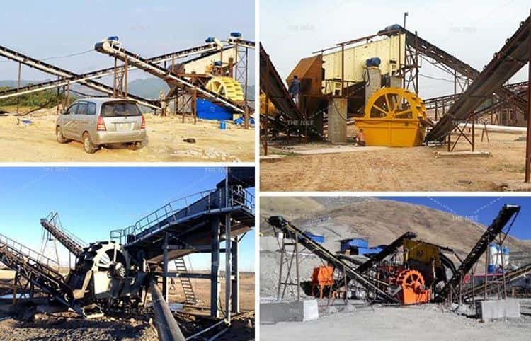 Bucket Wheel Sand Washer for sand washing