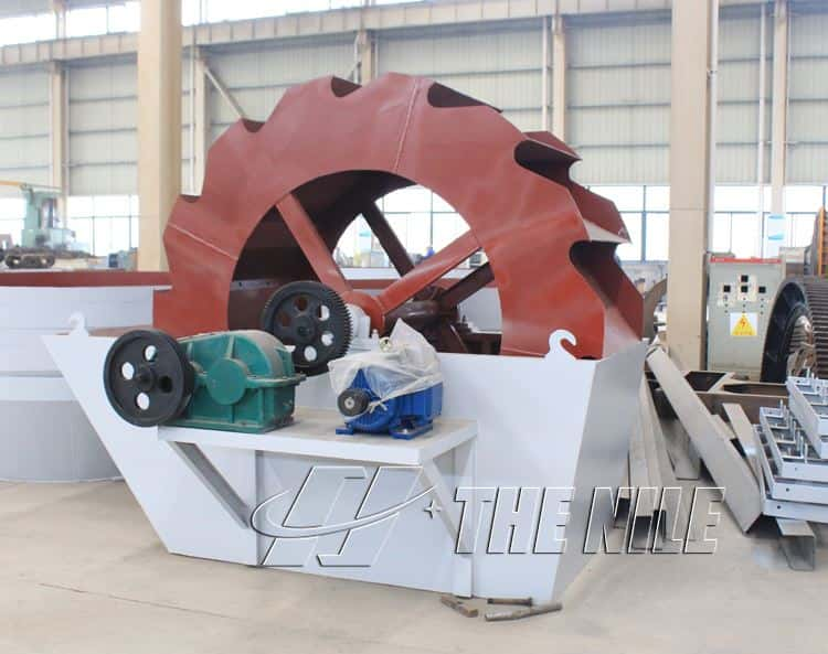 Bucket Wheel Sand Washer In factory