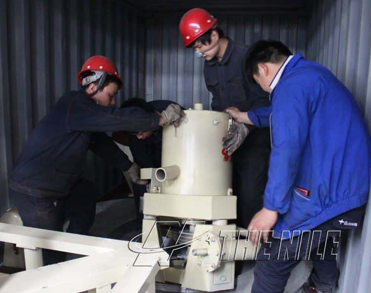 Centrifugal Gold Concentrator packaging