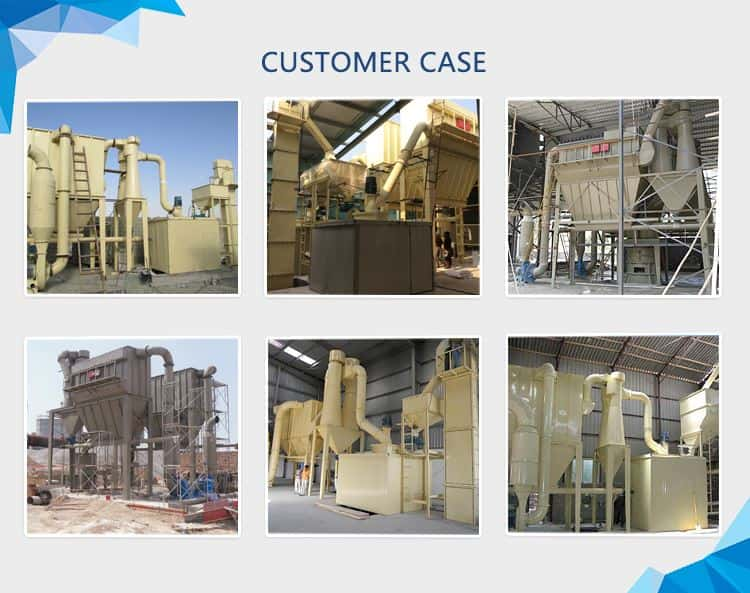 ultrafine powder grinding mill machine customer case